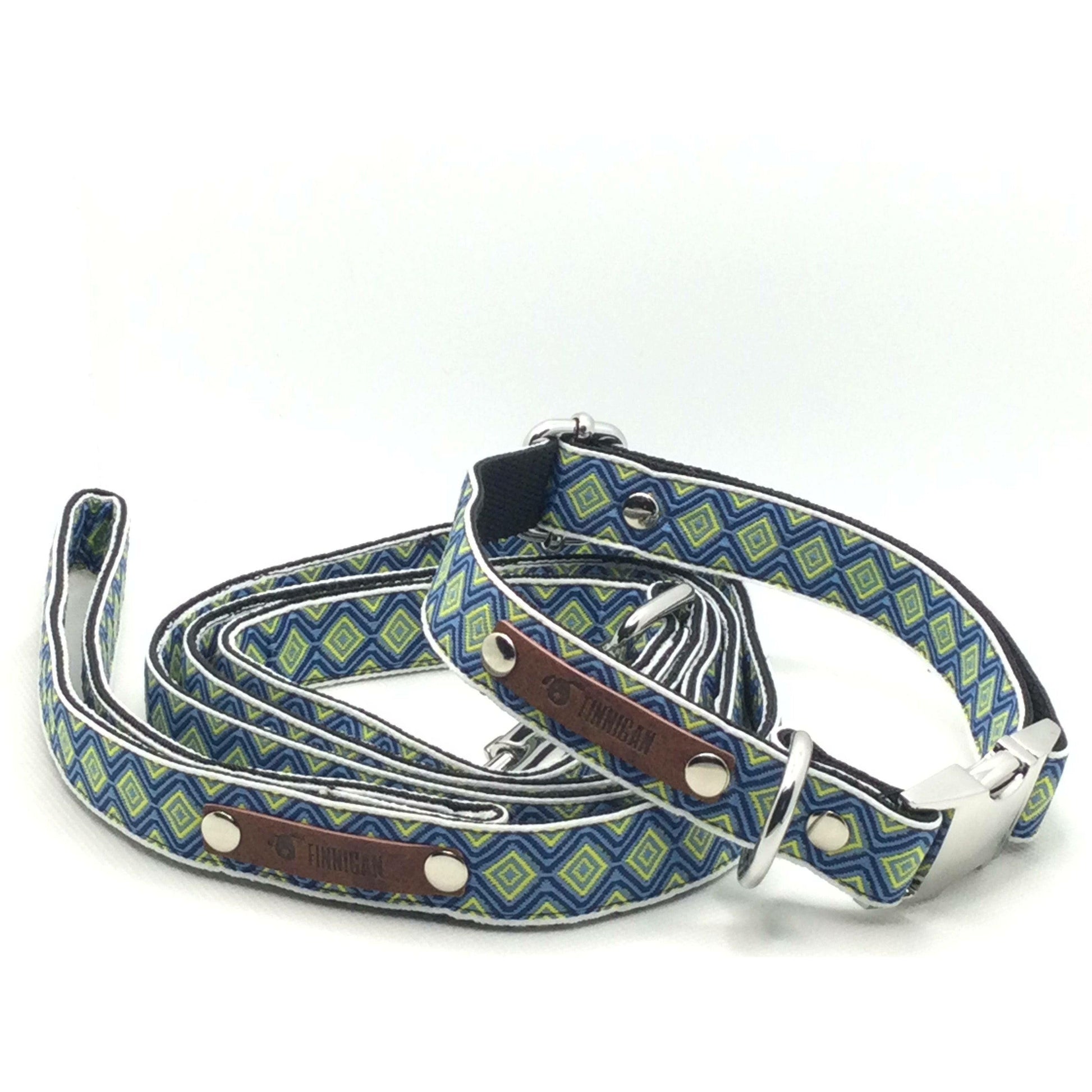 Durable Designer Dog Collar Set No.02m - GeePaws