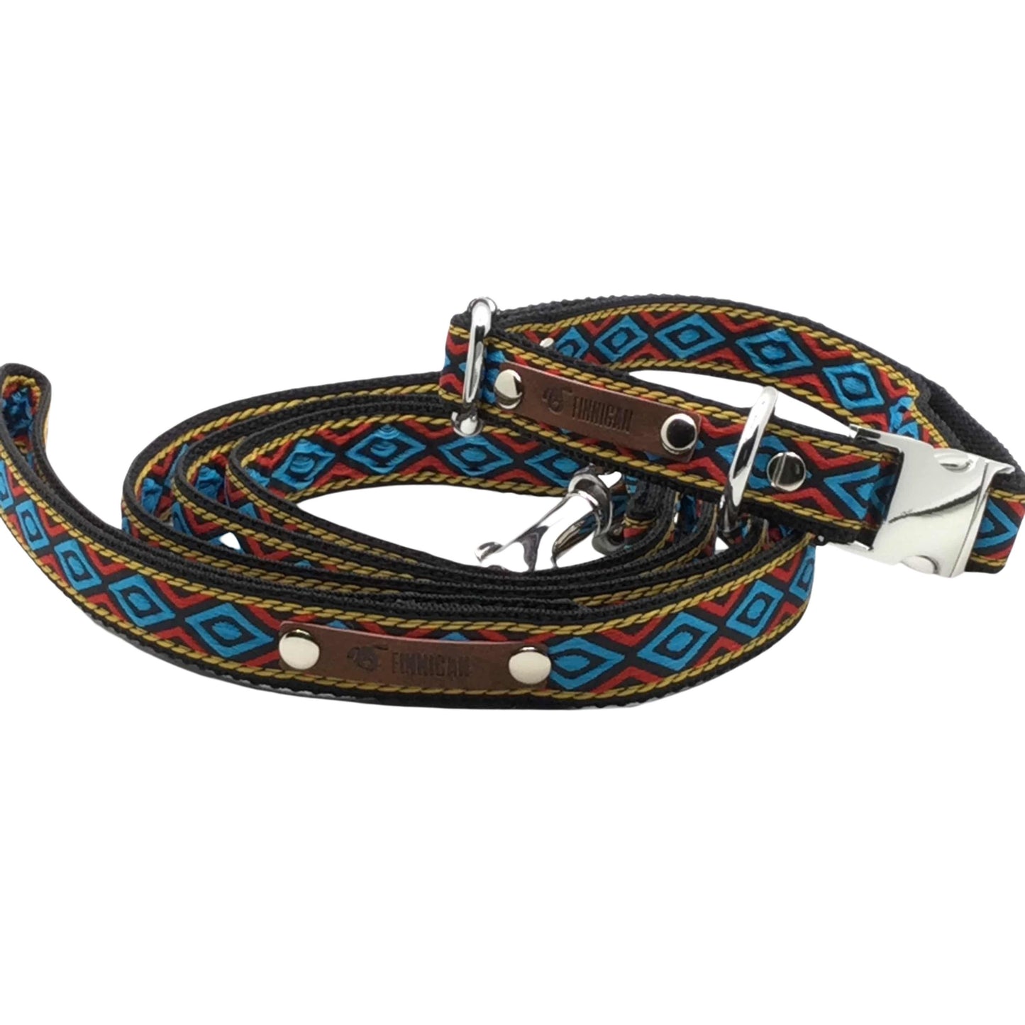 Durable Designer Dog Collar Set No.03m - GeePaws