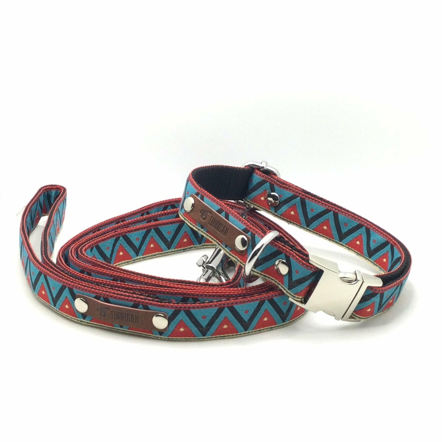 Durable Designer Dog Collar Set No.06m - GeePaws