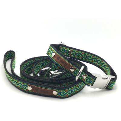 Durable Designer Dog Collar Set No.08m - GeePaws