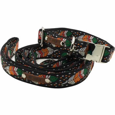 Durable Designer Dog Collar Set No.10l - GeePaws