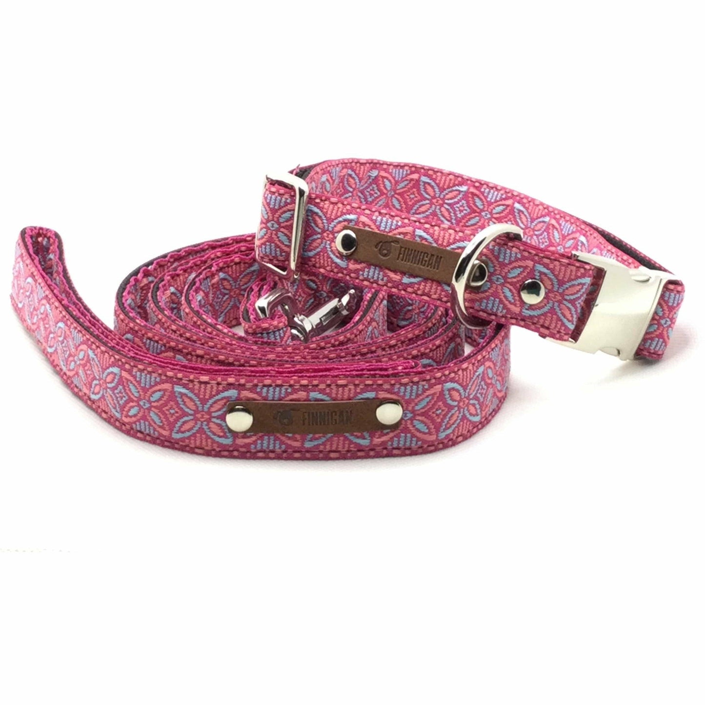 Durable Designer Dog Collar Set No.11l - GeePaws