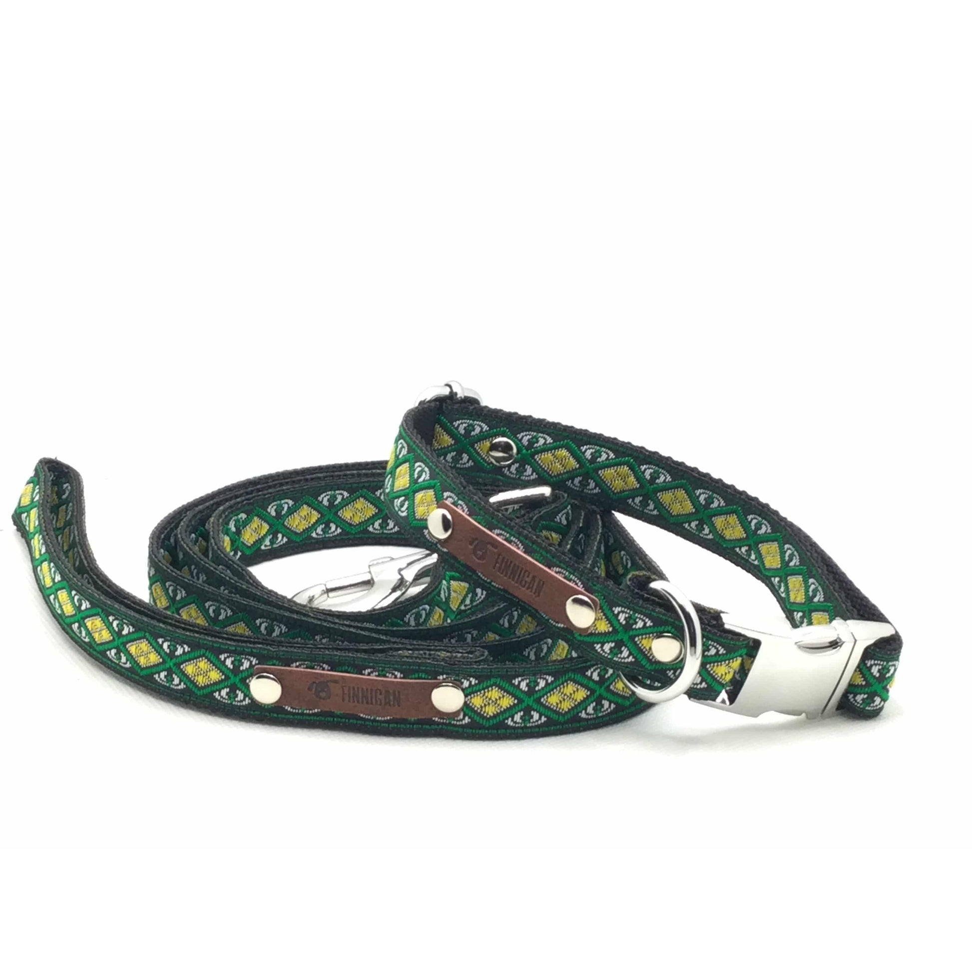 Durable Designer Dog Collar Set No.12m Set - GeePaws