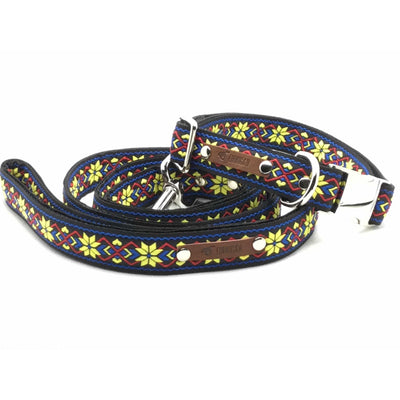 Durable Designer Dog Collar Set No.16l - GeePaws