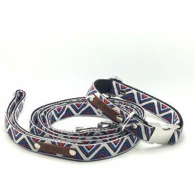 Durable Designer Dog Collar Set No.17m - GeePaws