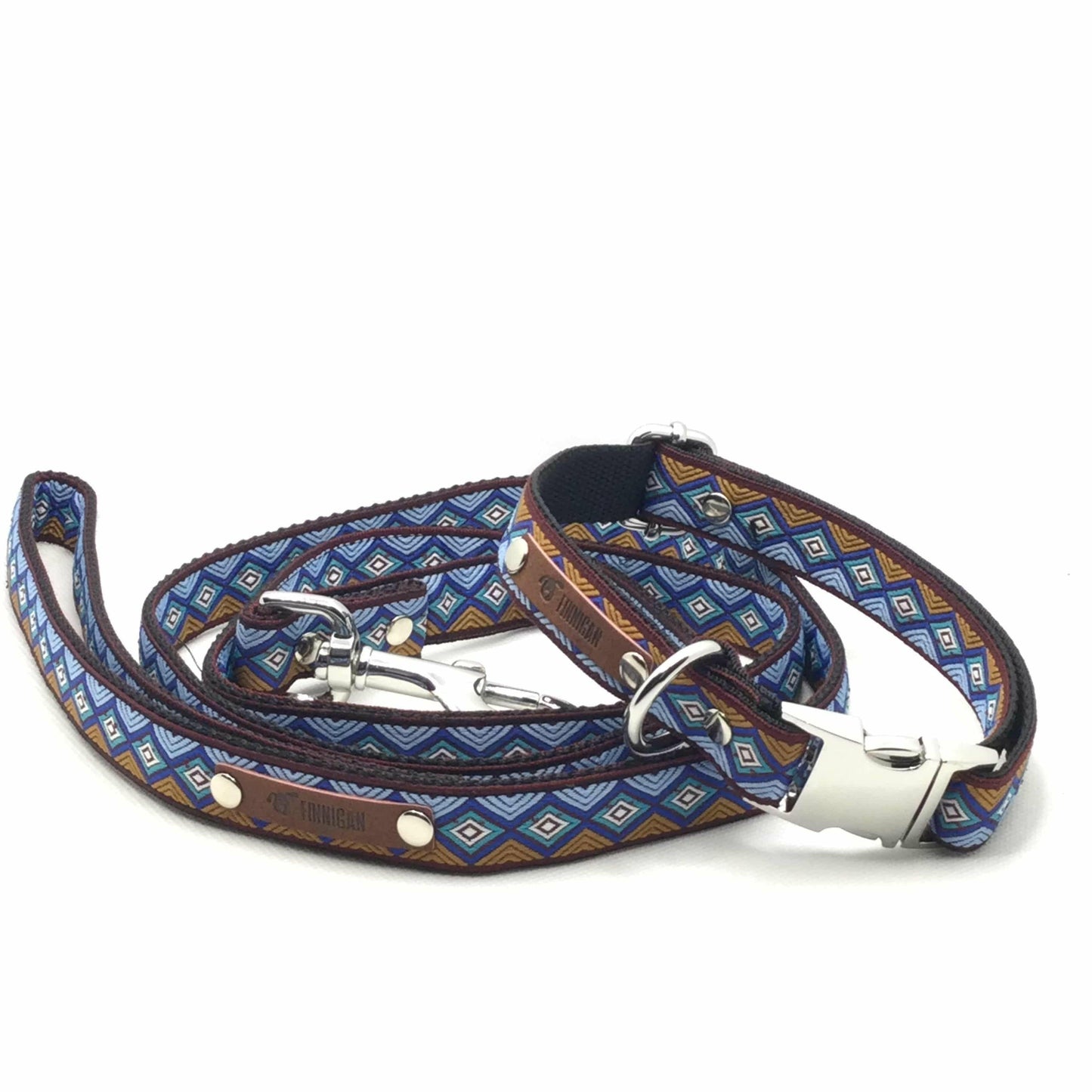 Durable Designer Dog Collar Set No.26m - GeePaws