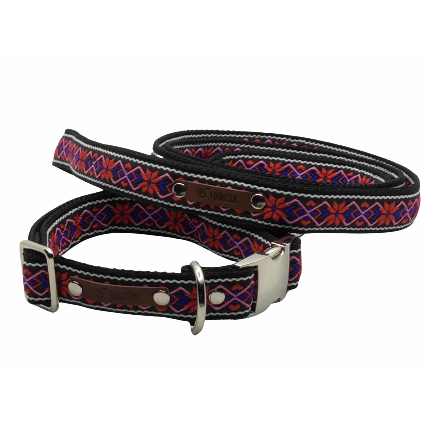 Durable Designer Dog Collar Set No. 2l - GeePaws