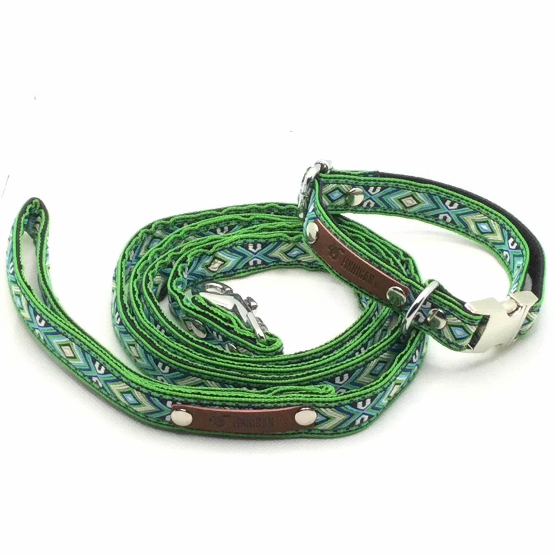 Durable Designer Dog Collar Set No. 9s - GeePaws