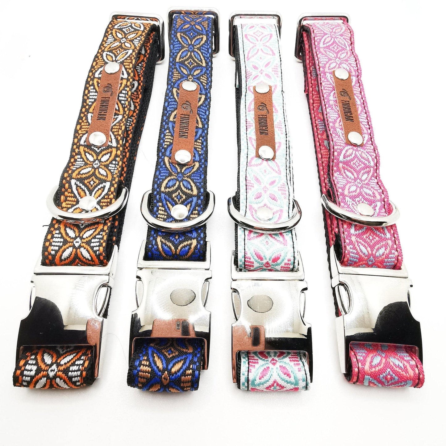 Finnigan Designer Dog Collar (Butterfly Collection) Large - GeePaws