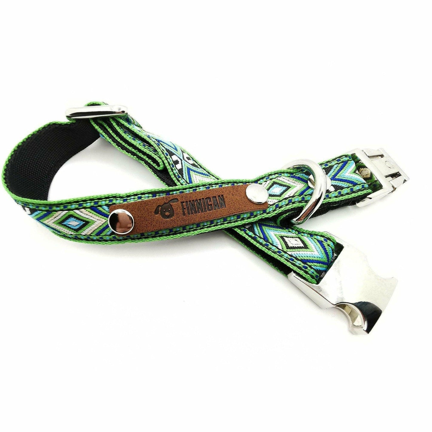 Finnigan Durable Designer Dog Collar  No. 9s - GeePaws