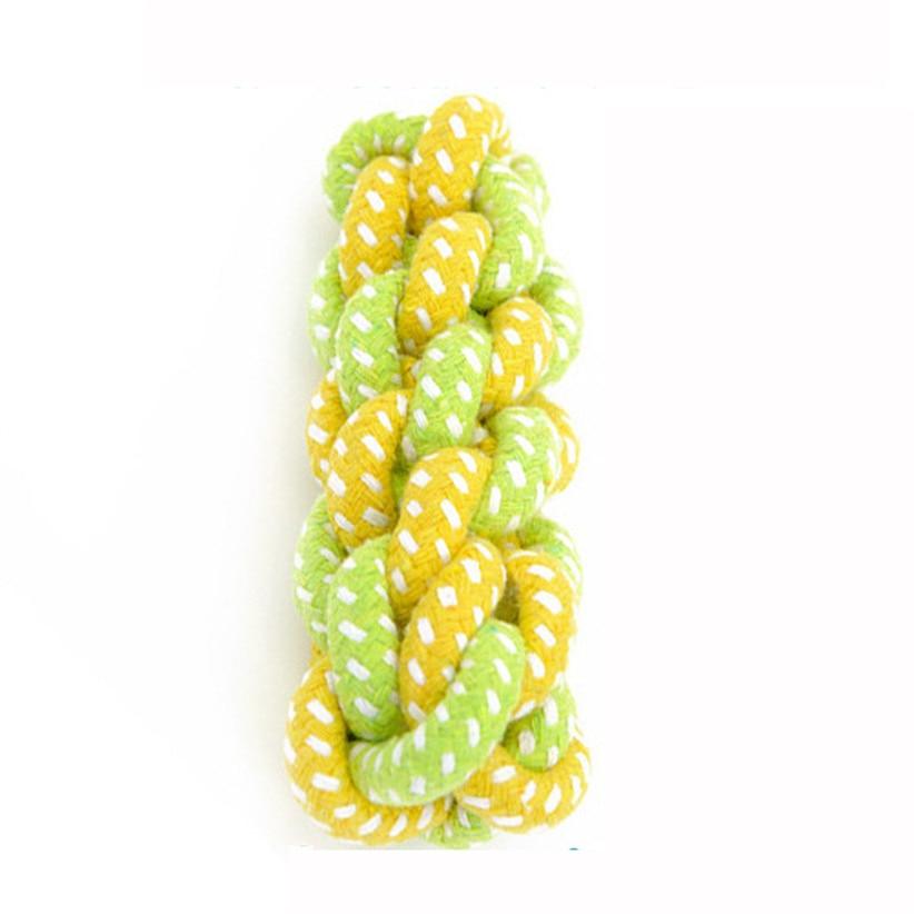 Green Rope Ball Toy for Large Small Dog Cat - GeePaws