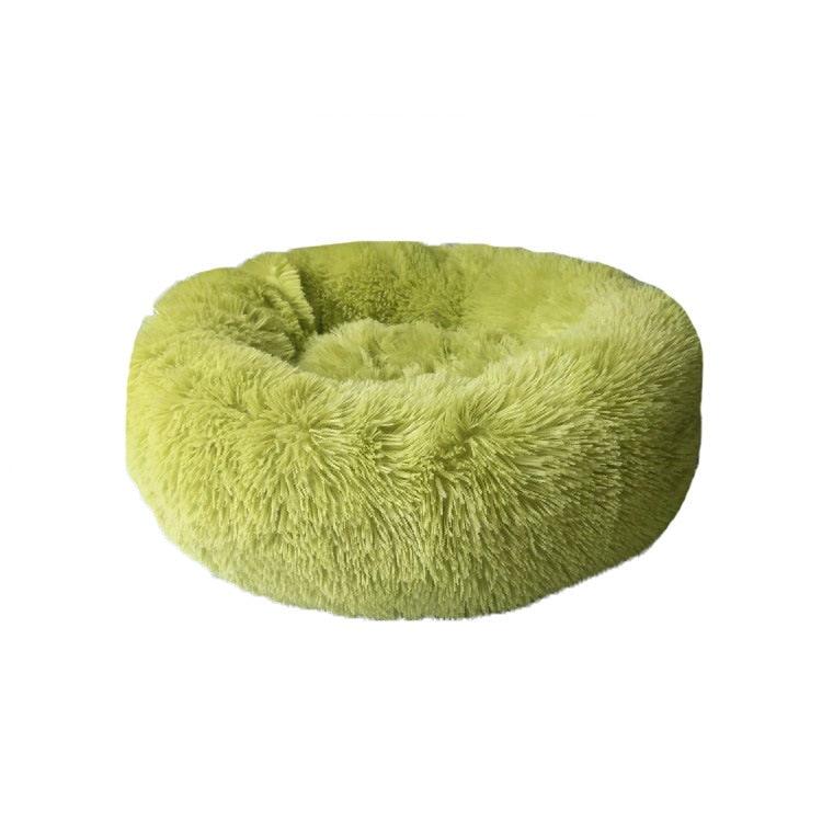 Long Plush Super Soft Dog Bed Pet Kennel Round Sleeping Bag Lounger Cat House Winter Warm Sofa Basket for Small Medium Large Dog - GeePaws