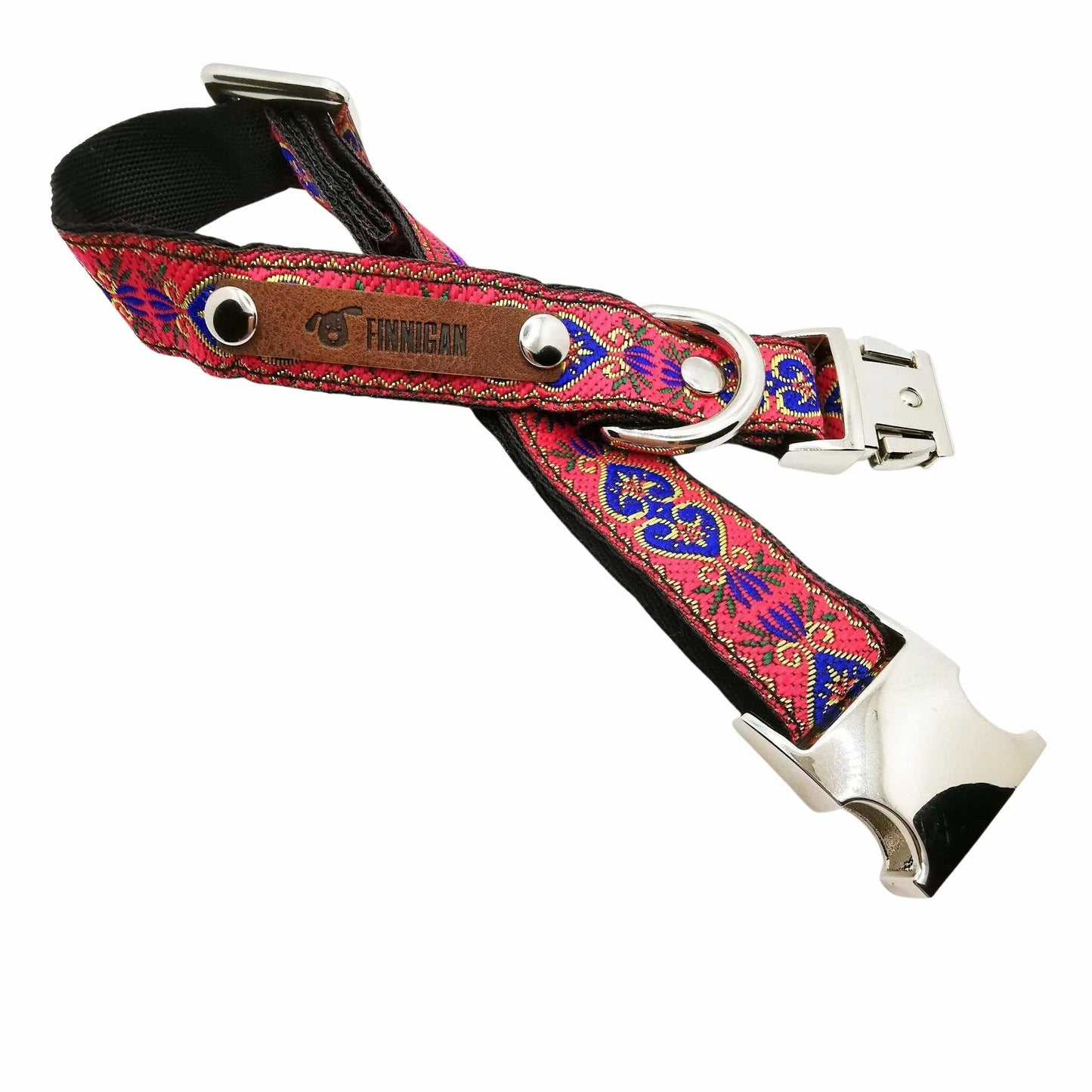 Finnigan Designer Dog Collar (Glitzy Collection) Medium